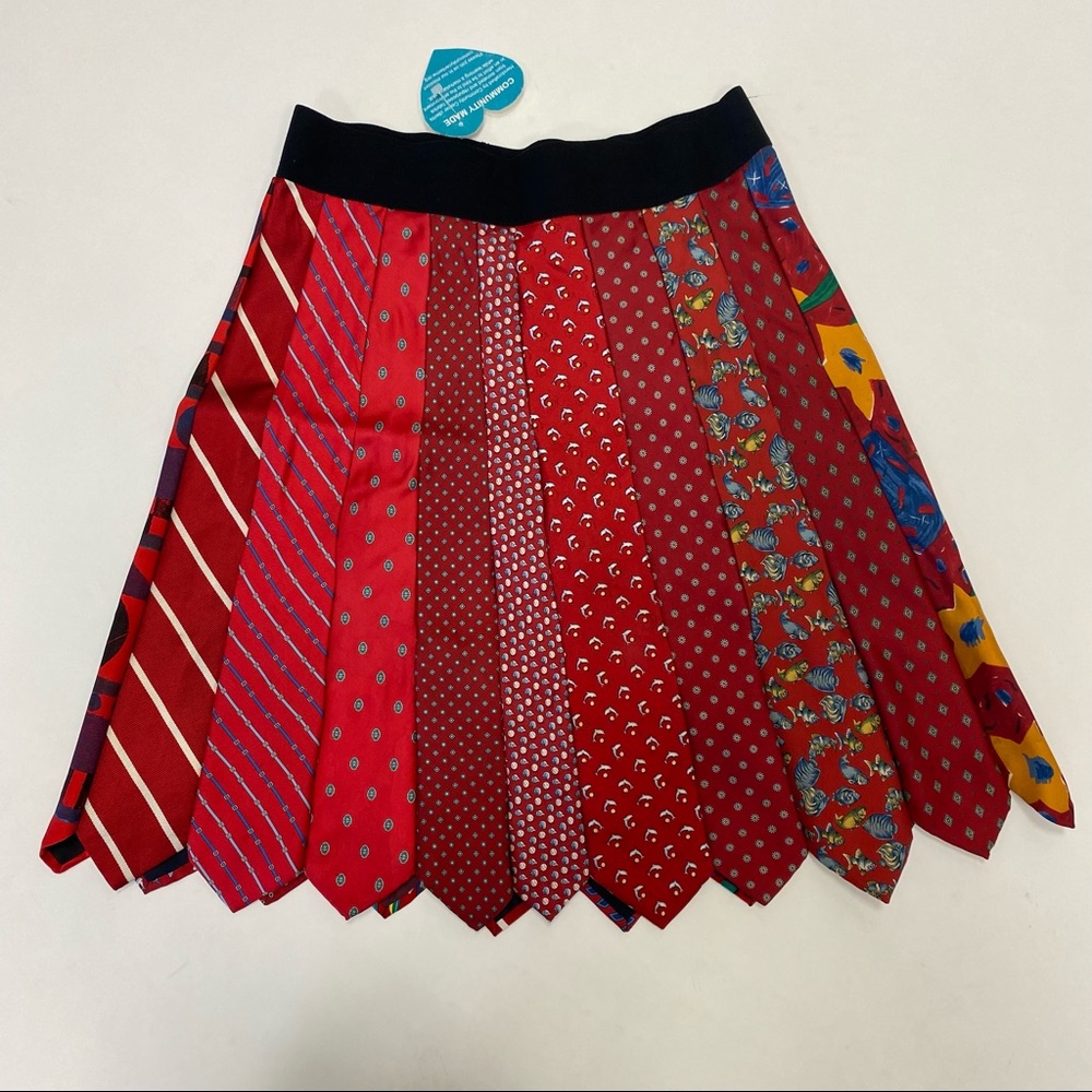 NWT handmade tie skirt